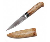 Нож Н5 (Х12Ф1, карельская береза + черный граб)