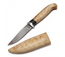 Нож Н9 (Х12Ф1, карельская береза + черный граб)